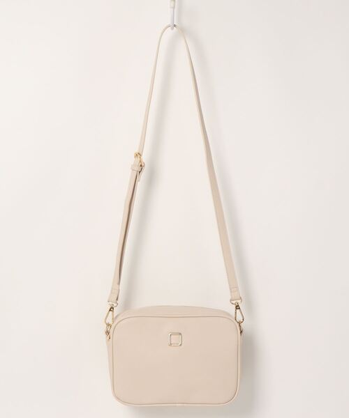 MURUA（ムルーア）の「【MURUA/ムルーア】 SQUARE METAL-2 ショルダーバッグ（ショルダーバッグ・レディース・ブラック/ベージュ/ライム・FREE）」の3枚目の写真