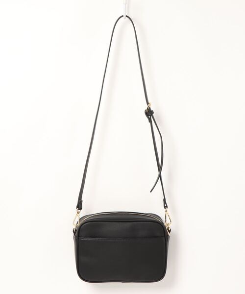 MURUA（ムルーア）の「【MURUA/ムルーア】 SQUARE METAL-2 ショルダーバッグ（ショルダーバッグ・レディース・ブラック/ベージュ/ライム・FREE）」の4枚目の写真