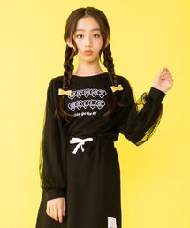 JENNI belle | 【WEB限定】袖チュールトレーナー(スウェット)