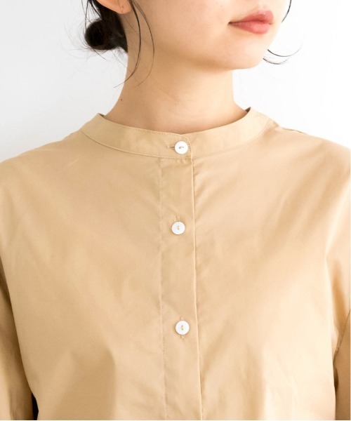 RANDA（ランダ）の「レース付け襟付きバンドカラーブラウス（シャツ/ブラウス・レディース・ベージュ/ブラック/ホワイト・FREE）」の17枚目の写真