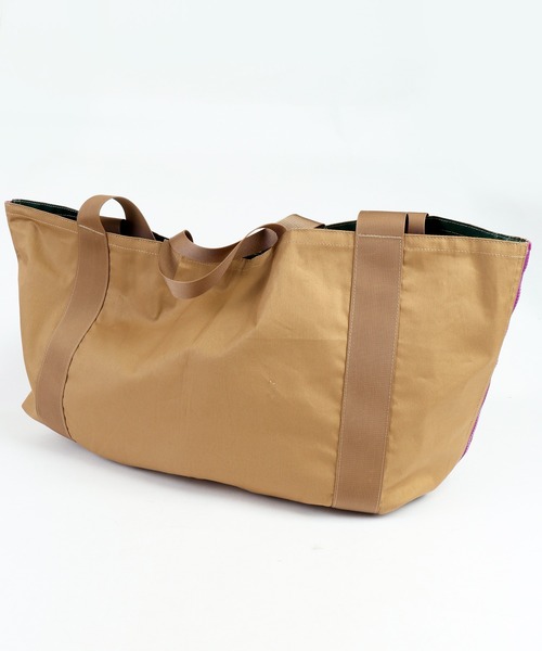 FUNALIVE（ファンアライブ）の「Jimmys Back 4WAYレジャーシートBAG（トートバッグ・メンズ・ブラック/ベージュ/オフホワイト/グリーン・FREE）」の20枚目の写真