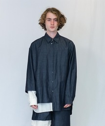 Wizzard ウィザード / DOCKING FLIP SHIRTS ドッキングフリップビッグシルエットシャツ / WSH22-001