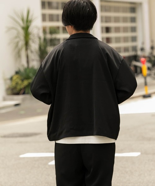 ITEMS URBANRESEARCH(アイテムズ アーバンリサーチ)の「CPOジャケット / ワイドパンツ セット(セットアップ・メンズ・ブラック/ネイビー/ブラウン・MEDIUM/SMALL/LARGE)」の10枚目の写真