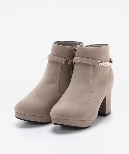 MAJESTIC LEGON（マジェスティックレゴン）の「2wayパールブーツ（ブーツ・レディース・ブラウン/ライトグレー/ブラック・SMALL/MEDIUM/LARGE/X-LARGE）」の14枚目の写真