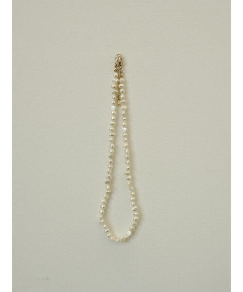AMERICAN HOLIC（アメリカンホリック）の「【WEB限定】淡水パールネックレス（ネックレス・レディース・ホワイト・FREE）」の2枚目の写真