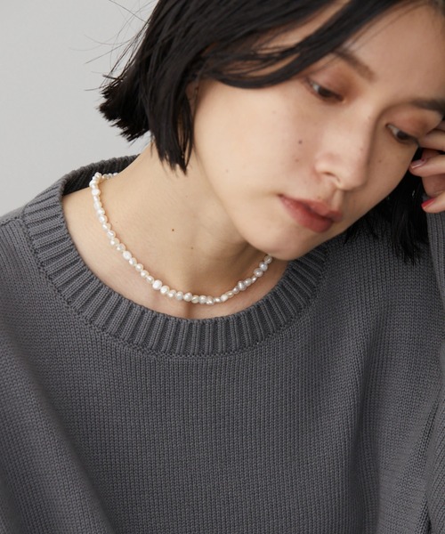 AMERICAN HOLIC（アメリカンホリック）の「【WEB限定】淡水パールネックレス（ネックレス・レディース・ホワイト・FREE）」の9枚目の写真