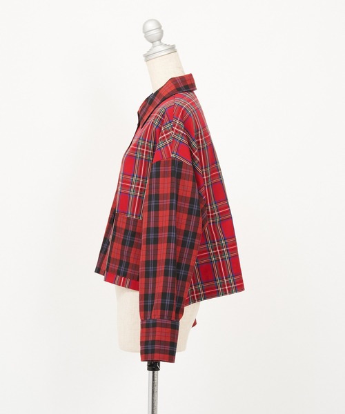 AS KNOW AS PINKY（アズノゥアズピンキー）の「チェックまとうボタン