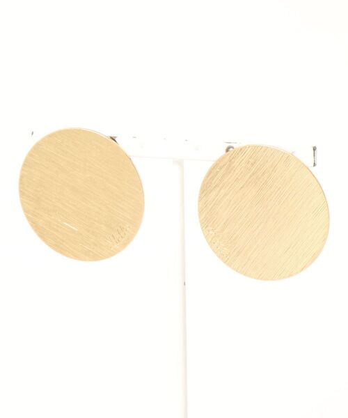 AMERICAN HOLIC(アメリカンホリック)の「サークルプレートピアス(ピアス(両耳用)・レディース・シルバー/ゴールド・FREE)」の2枚目の写真