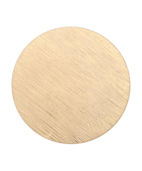 AMERICAN HOLIC(アメリカンホリック)の「サークルプレートピアス(ピアス(両耳用)・レディース・シルバー/ゴールド・FREE)」の5枚目の写真