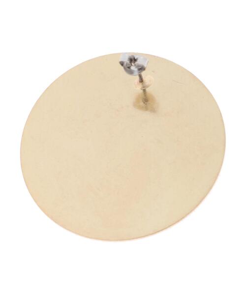 AMERICAN HOLIC(アメリカンホリック)の「サークルプレートピアス(ピアス(両耳用)・レディース・シルバー/ゴールド・FREE)」の6枚目の写真