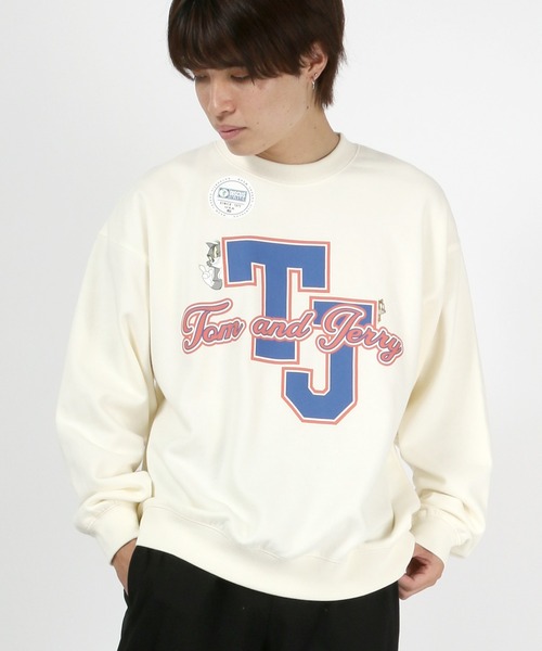 DISCUS（ディスカス）の「DISCUS ATHLETIC トム&ジェリー カレッジロゴ 