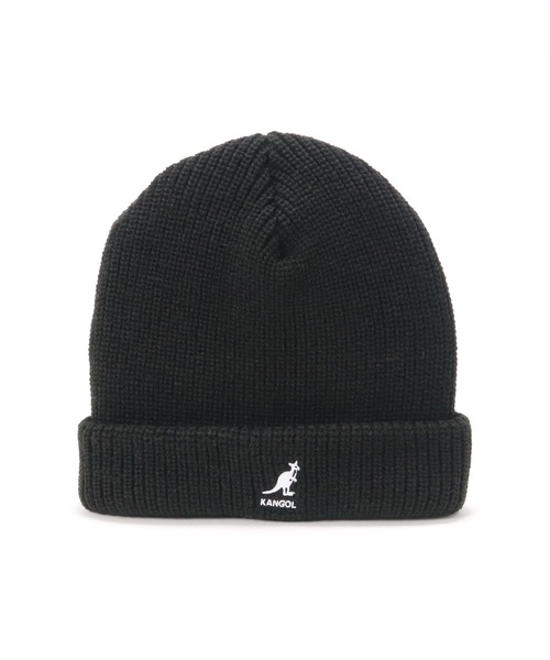 KANGOL(カンゴール)の「カンゴール ニット帽 折り返し カフ(ニットキャップ/ビーニー・メンズ・ホワイト/ブラック/ネイビー/グレー・FREE)」の7枚目の写真