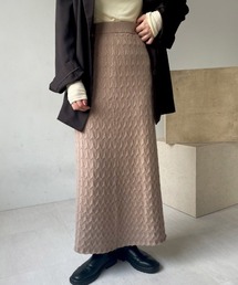 Bab | 【Bab by manami】arrow knit skirt(スカート)