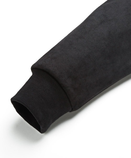 ポンチスウェード刺繍長袖パーカー（パーカー）｜LUXSTYLE（ラグスタイル）