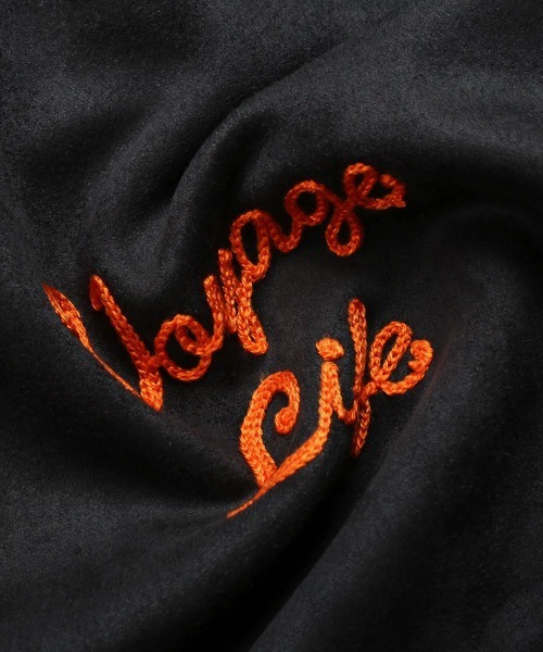 ポンチスウェード刺繍長袖パーカー（パーカー）｜LUXSTYLE（ラグスタイル）