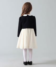 こども ビームス / ボレロ ＆ 丸襟ワンピース セット（115～130㎝）を  