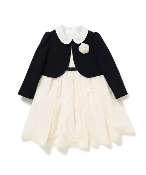 こども ビームス（コドモビームス）の「こども ビームス / ボレロ ＆ 丸襟ワンピース セット（115～130㎝）（スーツセット・キッズ・その他・120/130/115）」の4枚目の写真