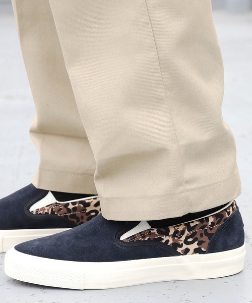 CONVERSE SKATEBOARDING(コンバーススケートボーディング)の「CONVERSE/コンバース CS SLIP-ON SK LP スリッポン レオパード スエード スターロゴ ストリート(スリッポン・メンズ・ブラック・9/8.5/9.5/8)」の17枚目の写真