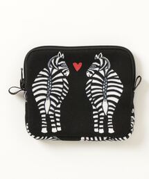 BOHEMIANS | BOHEMIANS/ボヘミアンズ SMALL ZEBRA FRAGMENT CASE スモールゼブラフラグメントケース(ポーチ)
