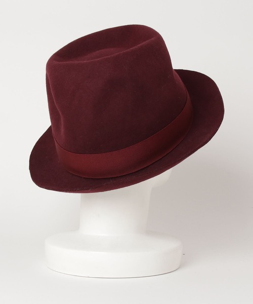 PHATEE(ファッティー)の「▲【PHATEE】ファティー Mt,HAT(ハット・メンズ・ワインレッド・FREE)」の2枚目の写真