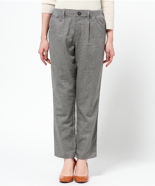 CIAOPANIC TYPY（チャオパニックティピー）の「フェイクウールタックリブパンツ（その他パンツ・レディース・ネイビー/ブラック/グレー/キャメル・SMALL/MEDIUM/LARGE）」の11枚目の写真