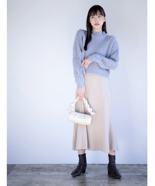 ニット セーター アイレットポロプルオーバー レディース TOMORROWLAND｜アイレットポロプルオーバー | Rakuten Fashion