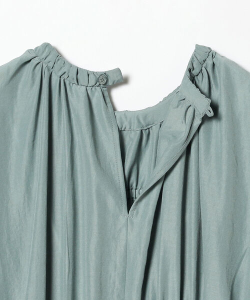 Ray BEAMS（レイビームス）の「Ray BEAMS / アシメ シャーリング ワンピース（ワンピース・レディース・ブルー系その他2/ブラック・ONE SIZE）」の18枚目の写真