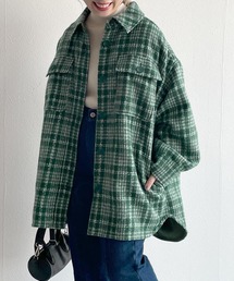 w closet | チェックBIGシャツはおり(その他アウター)