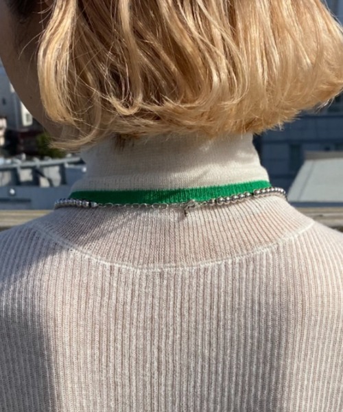 CIAOPANIC（チャオパニック）の「コンビボールチェーンネックレス（ネックレス・レディース・シルバー・FREE）」の7枚目の写真