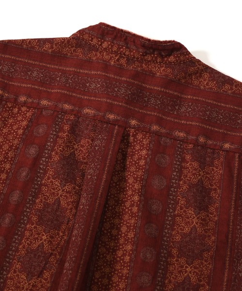 Johnbull（ジョンブル）の「パターンシャツ（シャツ/ブラウス・メンズ・ネイビー/イエロー/レッド・FREE）」の21枚目の写真