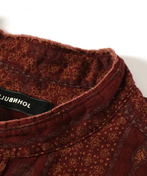 Johnbull（ジョンブル）の「パターンシャツ（シャツ/ブラウス・メンズ・ネイビー/イエロー/レッド・FREE）」の20枚目の写真