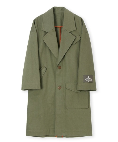 Vivienne Westwood MAN(ヴィヴィアンウエストウッドマン)の「フィリッパ コート【129001 4020】(チェスターコート・メンズ・ブラック/オリーブ・FREE)」の16枚目の写真