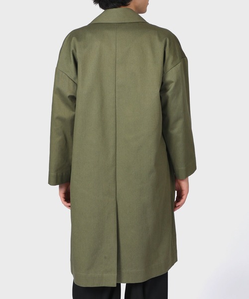 Vivienne Westwood MAN(ヴィヴィアンウエストウッドマン)の「フィリッパ コート【129001 4020】(チェスターコート・メンズ・ブラック/オリーブ・FREE)」の14枚目の写真