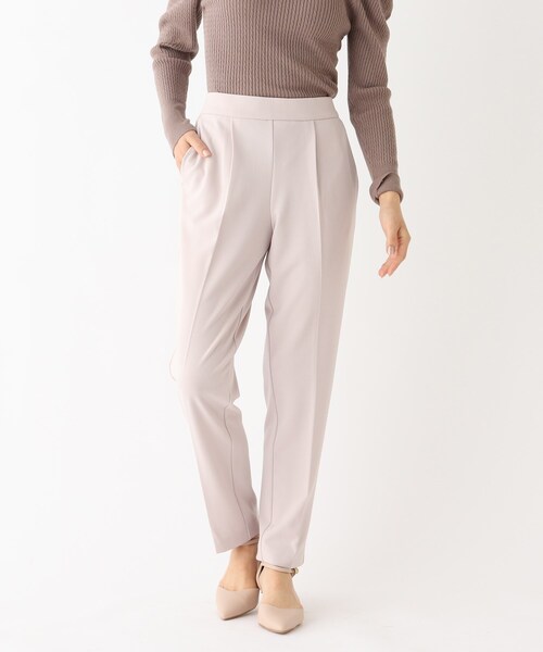 index（インデックス）の「◆ジョーゼットテーパードパンツ【WEB限定サイズ】（その他パンツ・レディース・ネイビー/オフホワイト/ライトベージュ・40/38/42/36）」の13枚目の写真