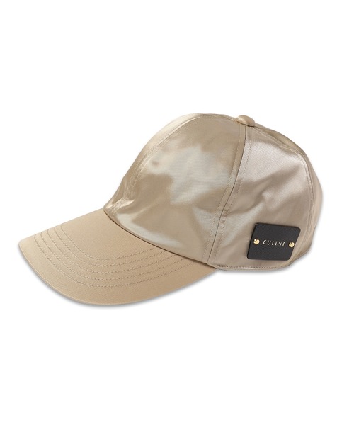 CULLNI(クルニ)の「Nylon Twill Cap(キャップ・メンズ・キナリ/ネイビー/ブラック/ベージュ/セージグリーン/カーキ・ONESIZE)」の4枚目の写真