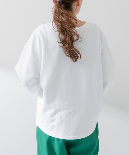 Champion（チャンピオン）の「『別注』Champion×Sonny Label　ロゴプリントスェット（スウェット・レディース・グレー/ブルー系その他/ホワイト/ブラック・FREE）」の6枚目の写真