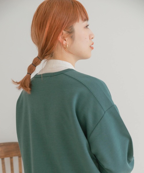 ITEMS URBANRESEARCH（アイテムズ アーバンリサーチ）の「コンパクトカーディガン（カーディガン/ボレロ・レディース・ブラック/グレー/レッド/グリーン/グレー系その他・FREE）」の8枚目の写真