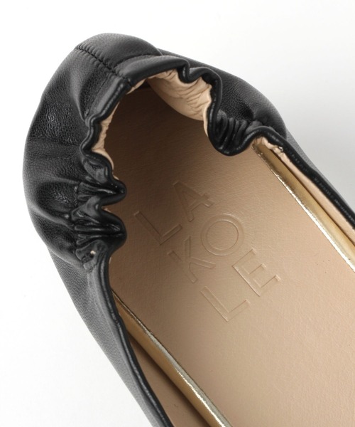 LAKOLE（ラコレ）の「【生活防水】Vカットギャザーパンプス / 260625（パンプス・レディース・ブラック/クリーム/アイボリー/その他6・SMALL/MEDIUM/LARGE）」の13枚目の写真