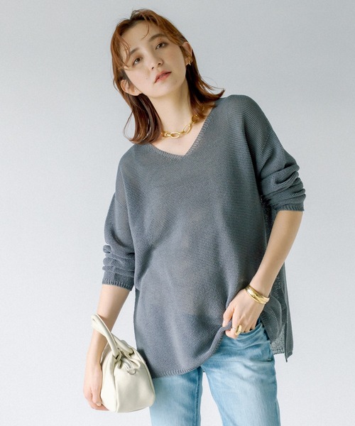 maison-vincent（メゾンヴァンサン）の「Maison Vincent/ギャザーコンパクトボストン（ハンドバッグ・レディース・グリーン/アイボリー・FREE）」の9枚目の写真