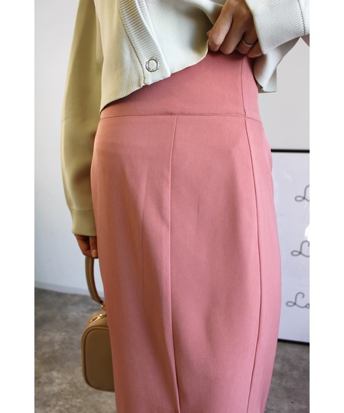 MLI'A(エムリア)の「スリットナロースカート(スカート・レディース・アイボリー/ブラック/ライトグリーン/イエロー系5/オレンジ・FREE)」の19枚目の写真