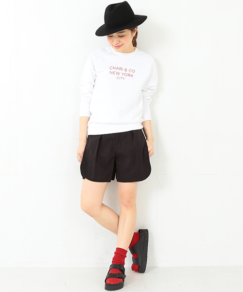 Ray BEAMS（レイビームス）の「◎CHARI&CO NYC / STANTON スウェット（スウェット・レディース・ホワイト/ブルー系その他・ONE SIZE）」の18枚目の写真