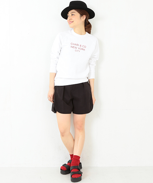 Ray BEAMS（レイビームス）の「◎CHARI&CO NYC / STANTON スウェット（スウェット・レディース・ホワイト/ブルー系その他・ONE SIZE）」の19枚目の写真