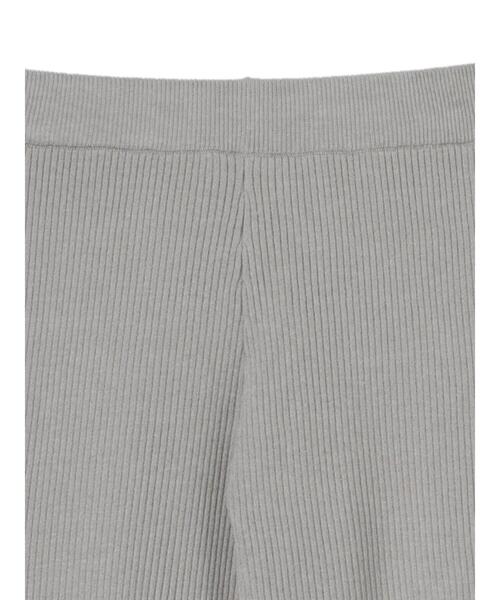 earth music&ecology（アースミュージックアンドエコロジー）の「リブニットパンツ＊（その他パンツ・レディース・グレー/グレイッシュベージュ・FREE）」の22枚目の写真