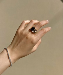 y/m by RIKA | ウェーブワイドリング(リング)