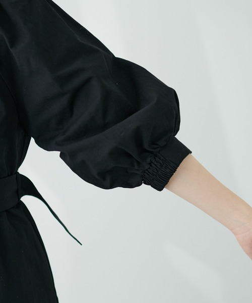 natural couture（ナチュラルクチュール）の「【WEB限定サイズ有り】トレンドがぎゅっと詰まった　オフショルにもなるマルチWAYワンピース（ワンピース・レディース・ブラック/サックスブルー/ピンク/アイボリー/ミント・SMALL/MEDIUM）」の11枚目の写真