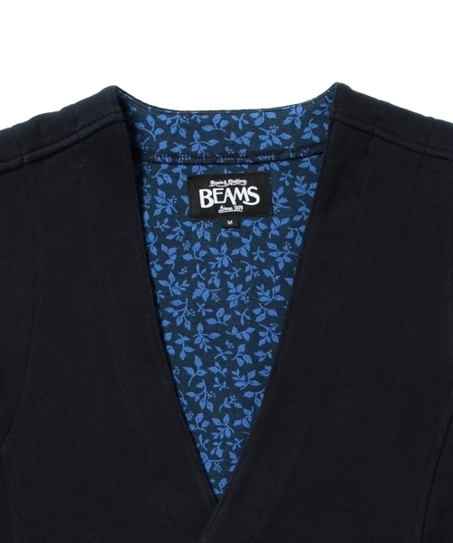 BEAMS（ビームス）の「○BEAMS / ダブルフェイス カットソー ジレベスト（ベスト・メンズ・グレー/ブラック/ネイビー・SMALL/LARGE/MEDIUM）」の21枚目の写真