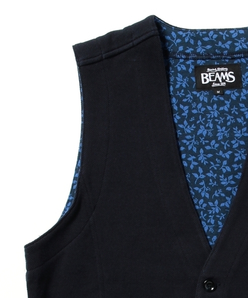 BEAMS（ビームス）の「○BEAMS / ダブルフェイス カットソー ジレベスト（ベスト・メンズ・グレー/ブラック/ネイビー・SMALL/LARGE/MEDIUM）」の22枚目の写真