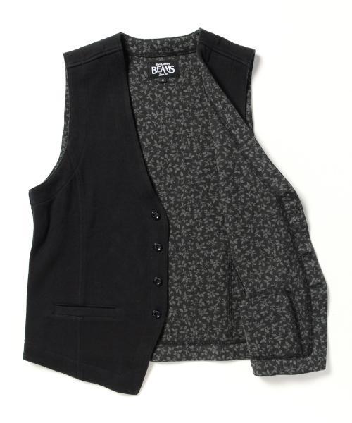 BEAMS（ビームス）の「○BEAMS / ダブルフェイス カットソー ジレベスト（ベスト・メンズ・グレー/ブラック/ネイビー・SMALL/LARGE/MEDIUM）」の10枚目の写真