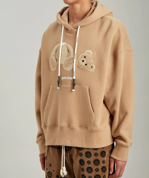 Palm Angels(パームエンジェルス)の「PalmAngels/パームエンジェルス/BEAR HOODY/ベアーフーディー(パーカー・メンズ・ベージュ・X-LARGE/MEDIUM/LARGE)」の12枚目の写真