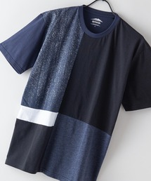ZERO STAIN ゼロステイン プリント切替Tシャツ 汗シミ防止加工